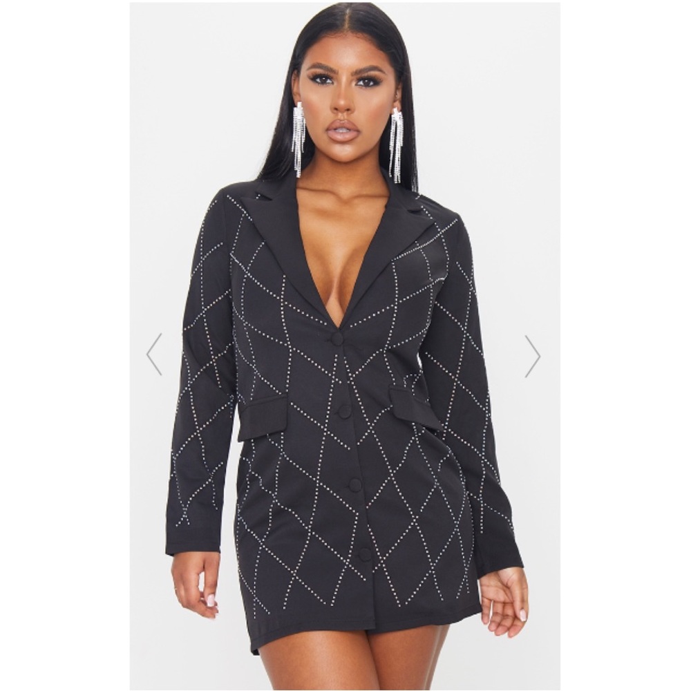 PLT Rhinestone Blazer